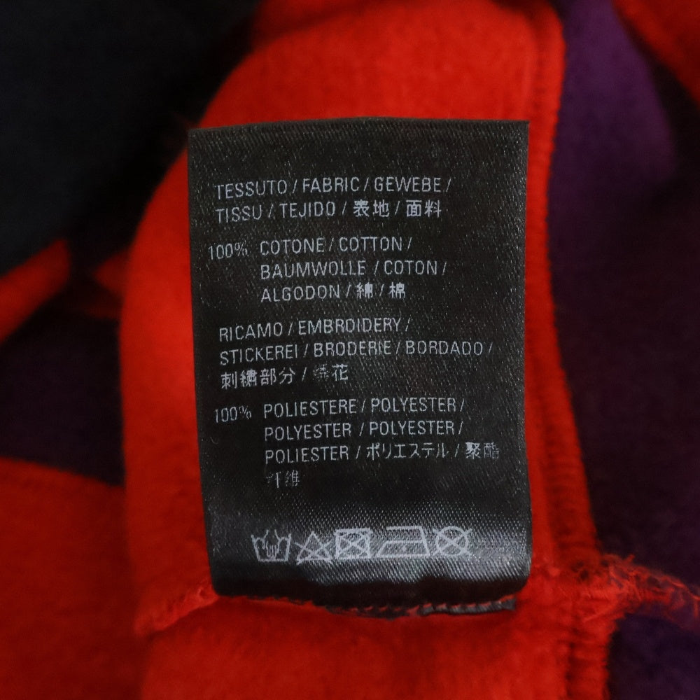 BALENCIAGA(バレンシアガ) 19AW Rive Gauche Half Zip Sweatshirt ハーフジップ ハイネックスウェットトレーナー レッド 583138 TFV39