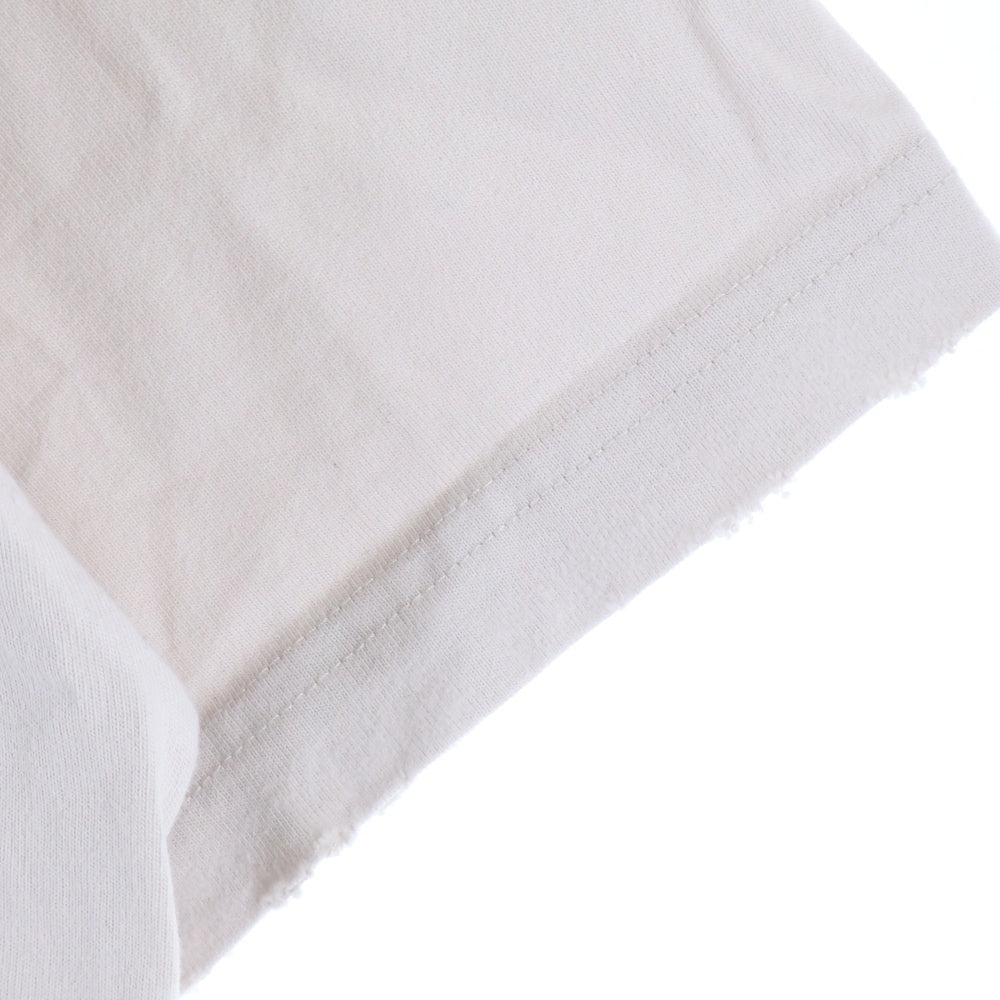 BALENCIAGA(バレンシアガ) To My Love Happy Valentine T-Shirt CD バレンタイン ダメージ加工 半袖Tシャツ ホワイト 764235 TQVE4