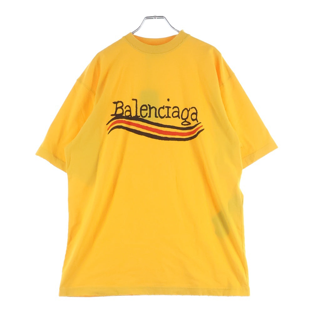 BALENCIAGA(バレンシアガ) 22AW Handwritten Campaign Logo T-Shirt