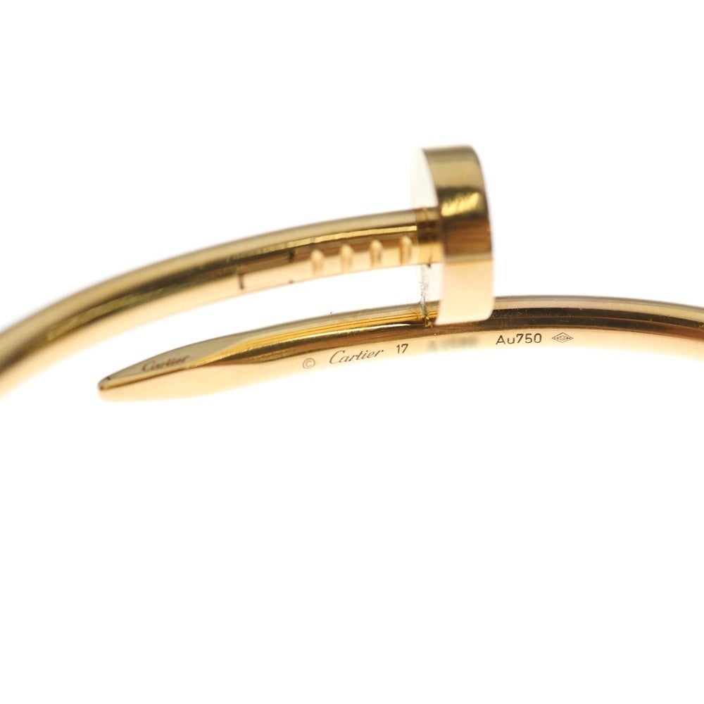 Cartier(カルティエ) K18PG Juste un Clou Bracelet #17 ジュストアンクル ブレスレット バングル ピンクゴールド