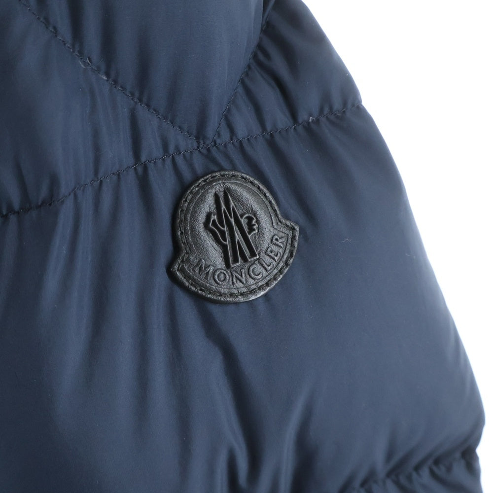 MONCLER(モンクレール) 19AW ROLLAND GIUBOTTO High Neck Hood Down Jacket ハイネックフードダウンジャケット アウター ネイビー E20914188905