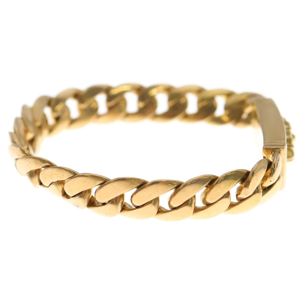 CHROME HEARTS(クロムハーツ) 22K BABY FLORAL ID ベイビー フローラル ミニIDブレスレット ゴールド