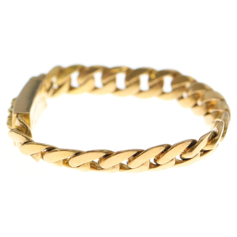 CHROME HEARTS(クロムハーツ) 22K BABY FLORAL ID ベイビー フローラル ミニIDブレスレット ゴールド