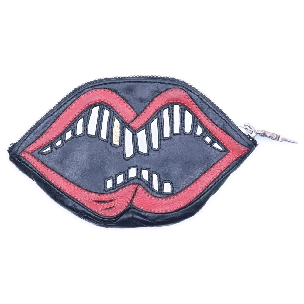 CHROME HEARTS(クロムハーツ) MATTY BOY CHOMPER LEATHER WALLET マッティボーイ ダガージップ チョンパー レザーウォレット ブラック
