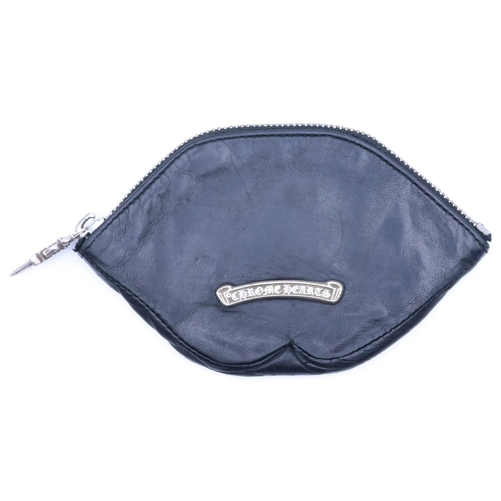 CHROME HEARTS(クロムハーツ) MATTY BOY CHOMPER LEATHER WALLET マッティボーイ ダガージップ チョンパー レザーウォレット ブラック