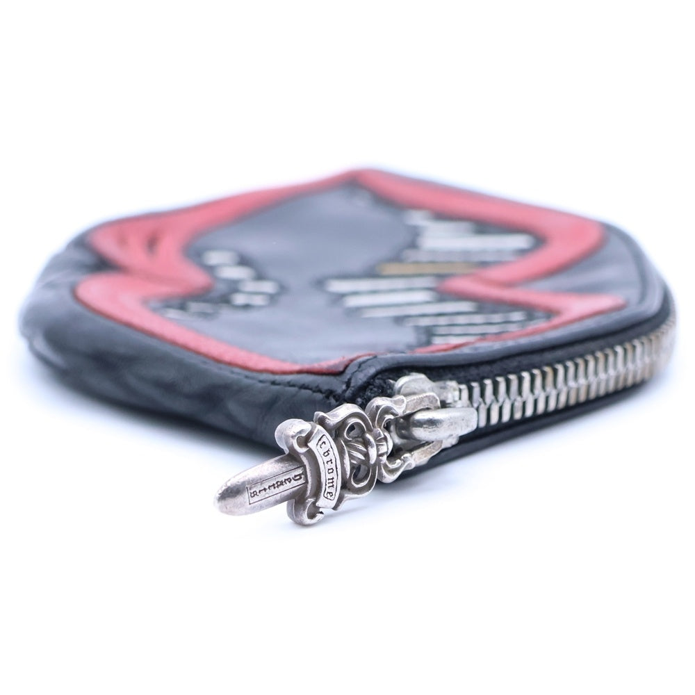 CHROME HEARTS(クロムハーツ) MATTY BOY CHOMPER LEATHER WALLET マッティボーイ ダガージップ チョンパー レザーウォレット ブラック