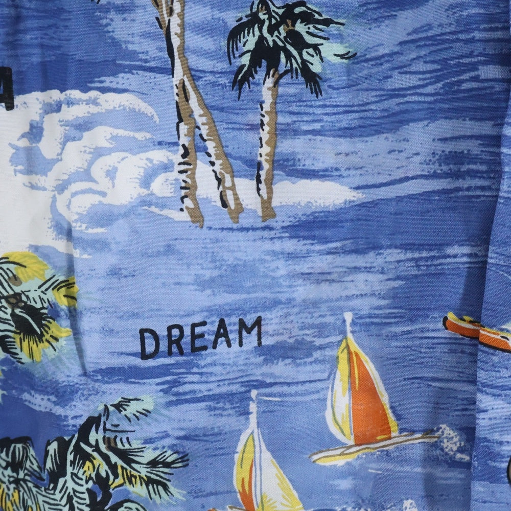 WACKO MARIA(ワコマリア) 25SS HAWAIIAN SHIRTS ハワイアン 半袖シャツ ブルー