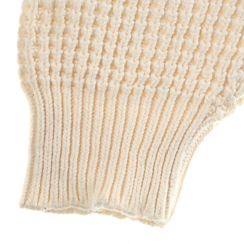 AIME LEON DORE(エメ レオン ドレ) V Neck Knit Sweater Vネックニットセーター ホワイト