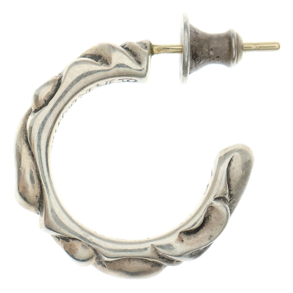 CHROME HEARTS(クロムハーツ) HOOP SCROOL スクロール フープピアス シルバー BCA102