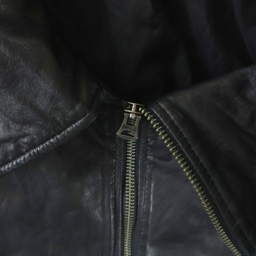 L.G.B.(ルグランブルー) BONO-14 Jacket ボノ 14 ジップレザージャケット ブラック