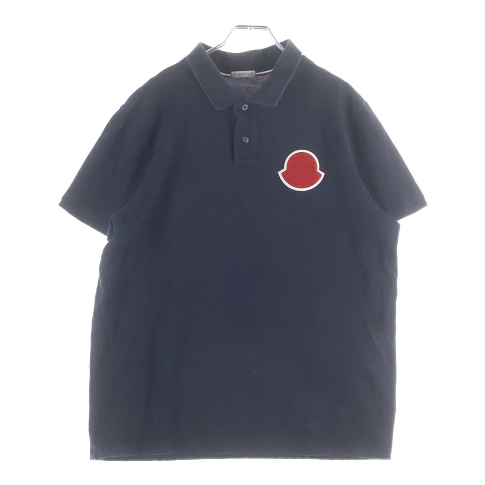 MONCLER(モンクレール) MAGLIA POLO MANICA CORTA ロゴ刺繍 半袖