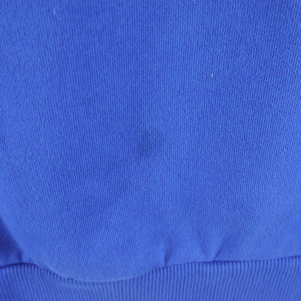 CELINE(セリーヌ) 21SS LOOSE HOODIE WHIT HOOD LOGO フードロゴ スウェット プルオーバーパーカー ブルー 2Y499052H