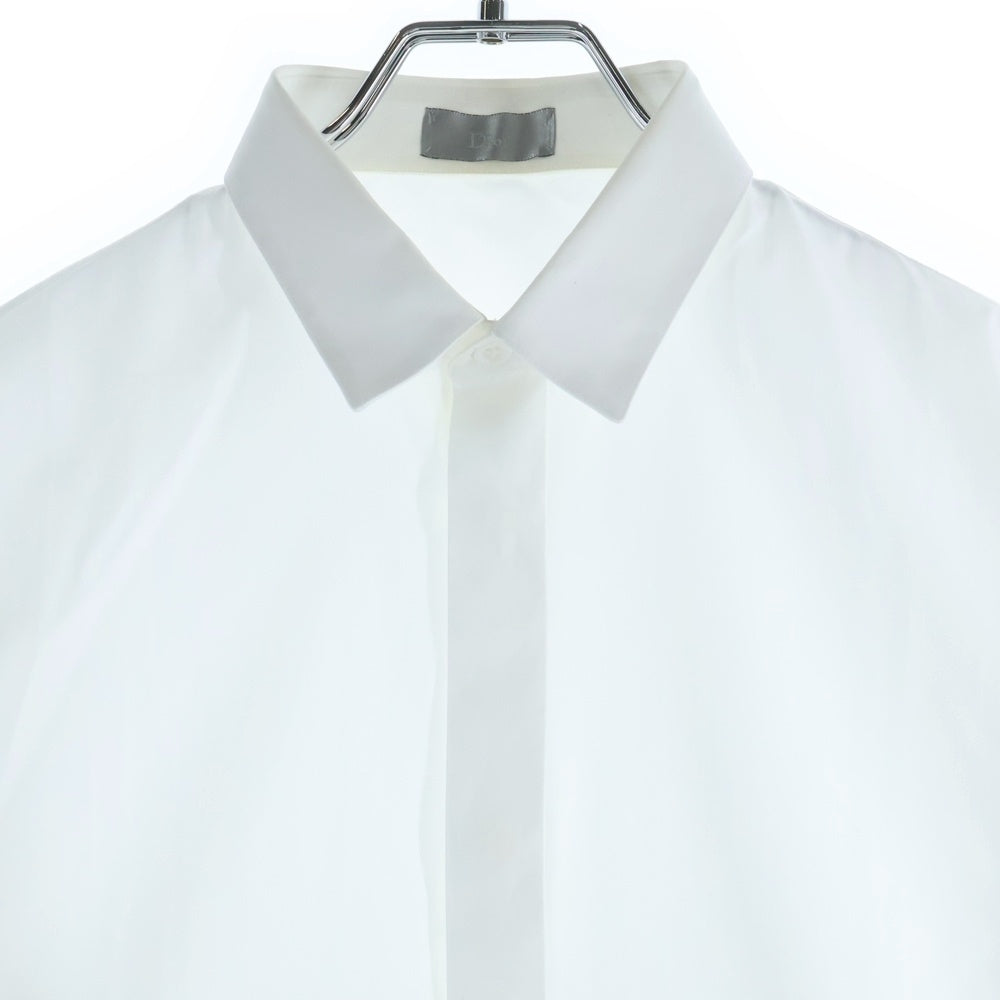 DIOR(ディオール) ビーロゴエンブロイダリー レギュラーカラー 長袖シャツ ホワイト 163C501B1581