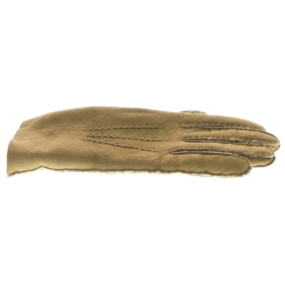 RON HERMAN(ロンハーマン) Suede Gloves スウェード 手袋 ブラウン レディース