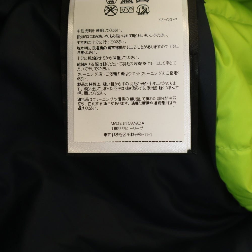 CANADA GOOSE(カナダグース) Lodge Hoody ロッジフーディダウンジャケット ネイビー 5055M