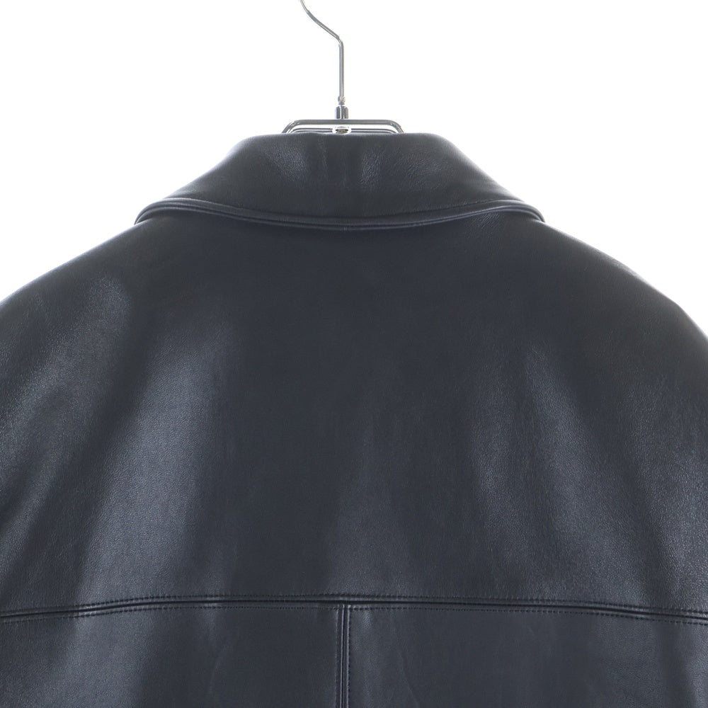 WACKO MARIA(ワコマリア) Leather Car Coat Type-2 レザーカーコート タイプ2 ブラック