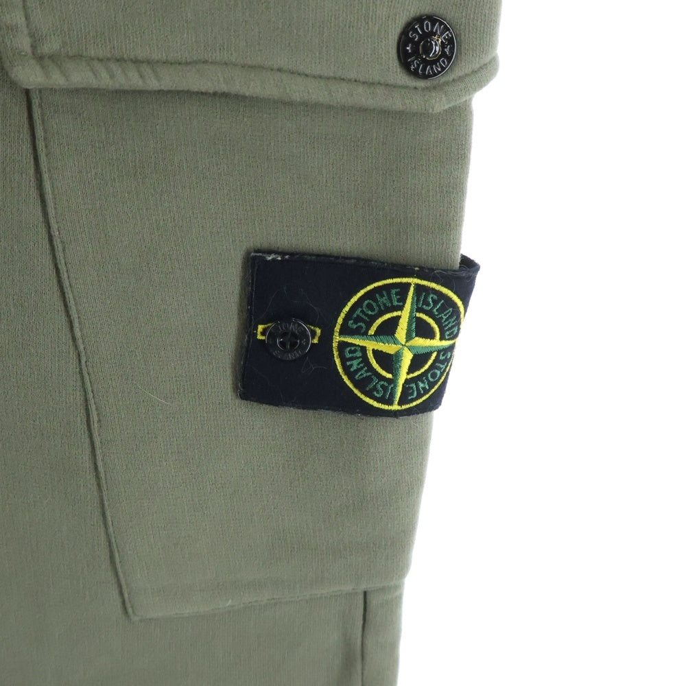 STONE ISLAND(ストーンアイランド) CARGO SWEAT PANTS カーゴ スウェット パンツ カーキ 691561120