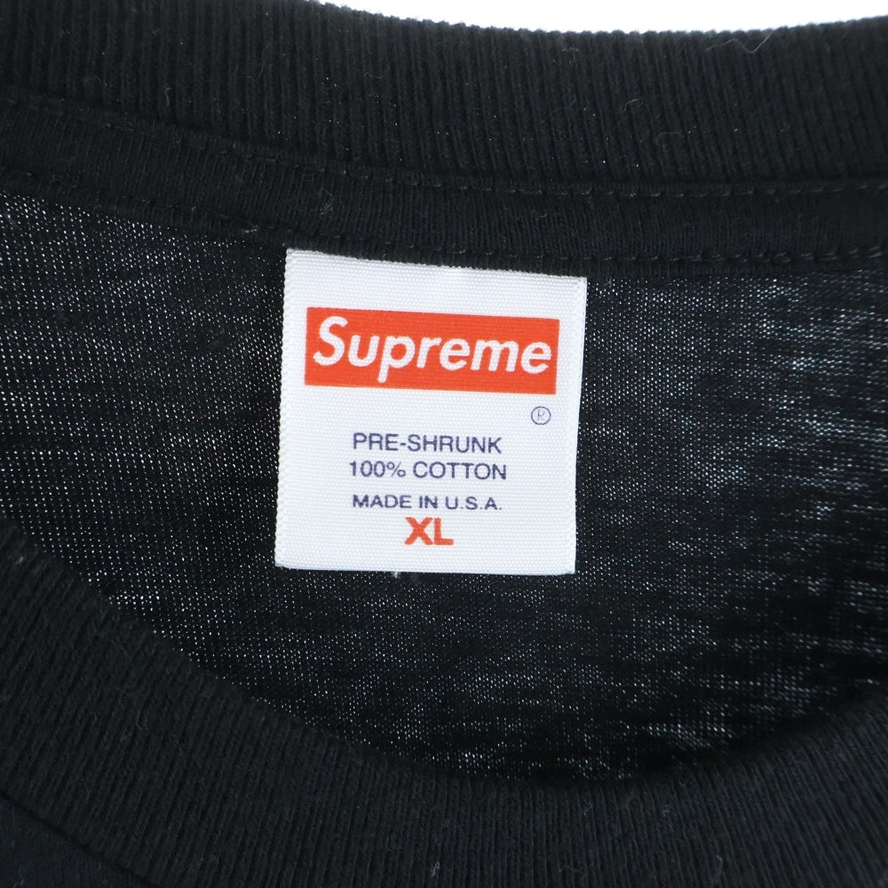 SUPREME(シュプリーム) 17AW ×AKIRA Yamagata Tee アキラ ヤマガタ プリント 半袖Tシャツ カットソー ブラック