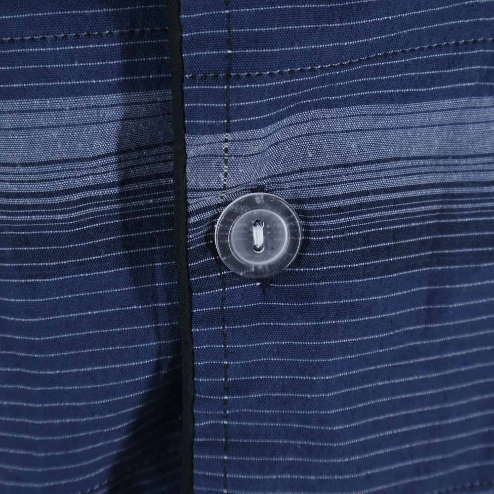 VINTAGE(ヴィンテージ) 60s Opencollar plaid shirt オープンカラー チェック 長袖シャツ ブルー