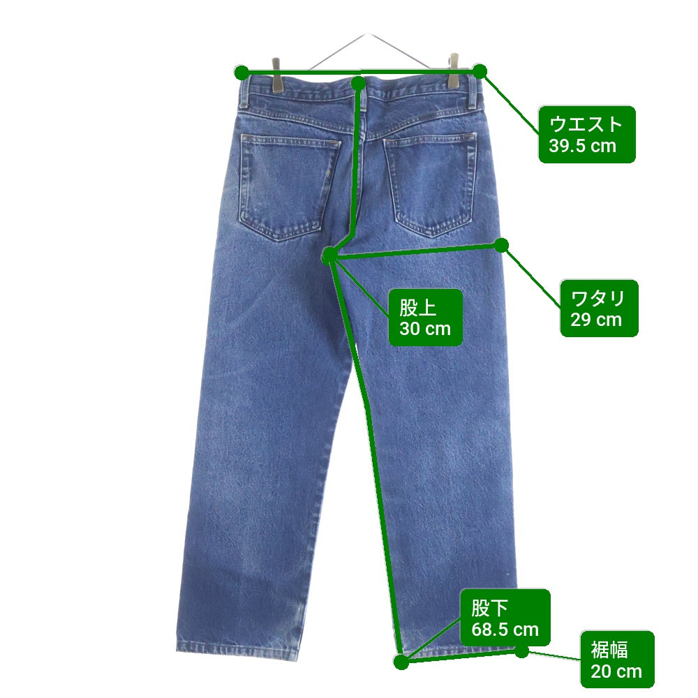 VINTAGE(ヴィンテージ) 80s RUSTLER ラスラー Straight leg jeans ストレート デニム パンツ インディゴ