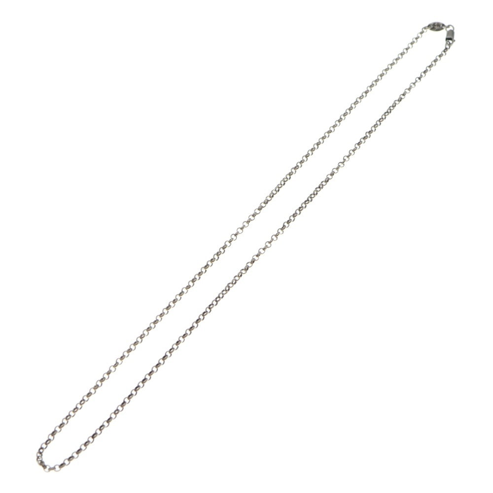 CHROME HEARTS(クロムハーツ) NECKCHAIN R18 ロールチェーンネックレス 18inch シルバー BCA083