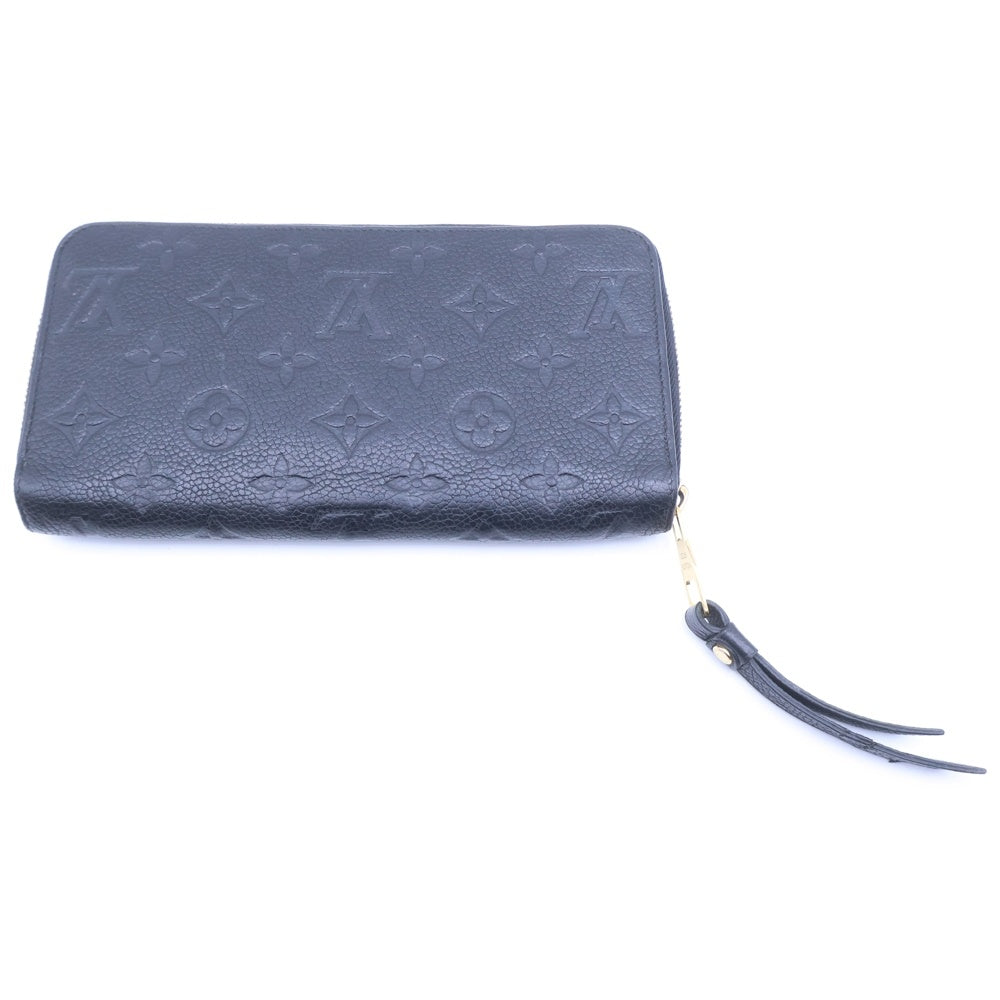 LOUIS VUITTON(ルイヴィトン) モノグラム アンプラント ジッピーウォレット 長財布 ブラック M60571