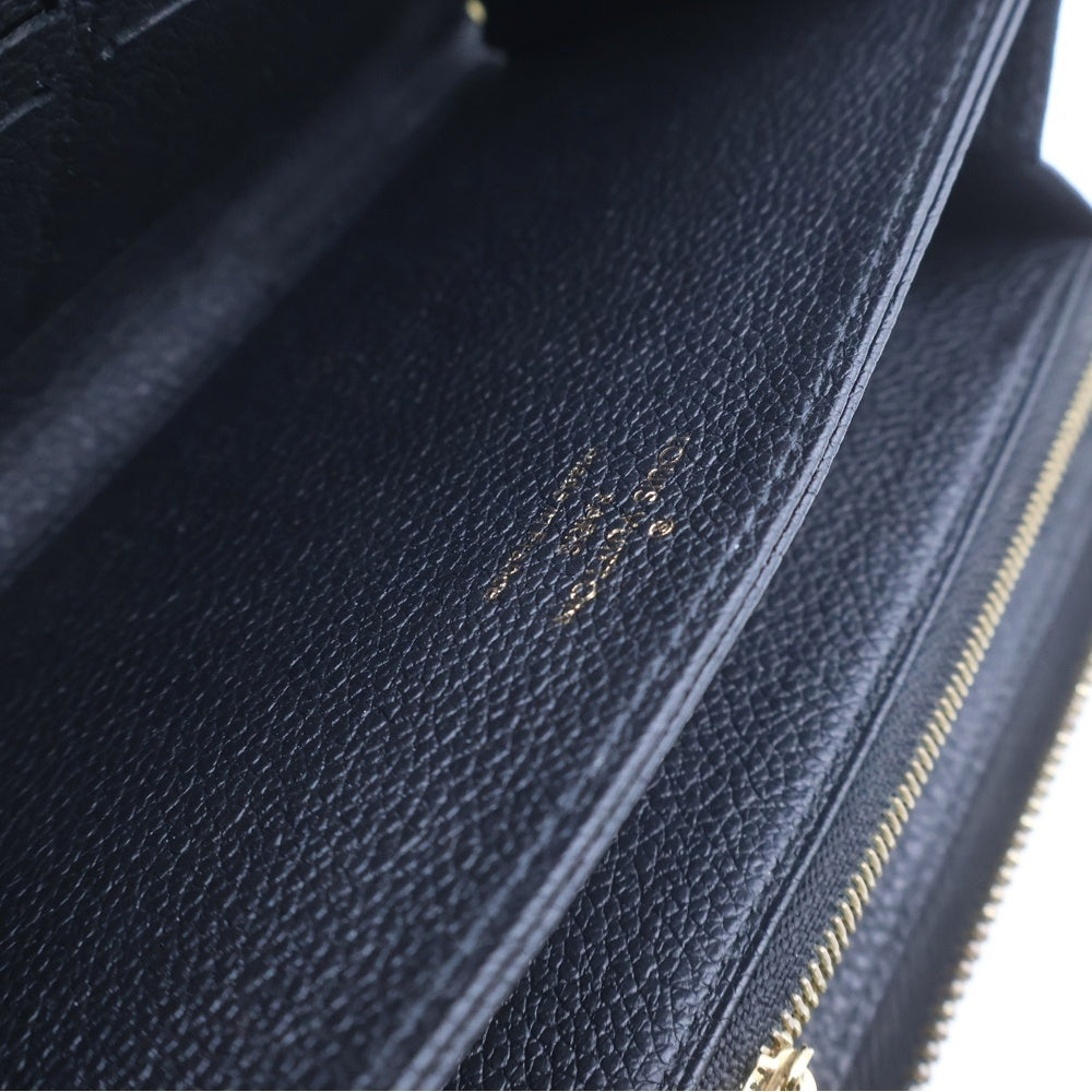 LOUIS VUITTON(ルイヴィトン) モノグラム アンプラント ジッピーウォレット 長財布 ブラック M60571