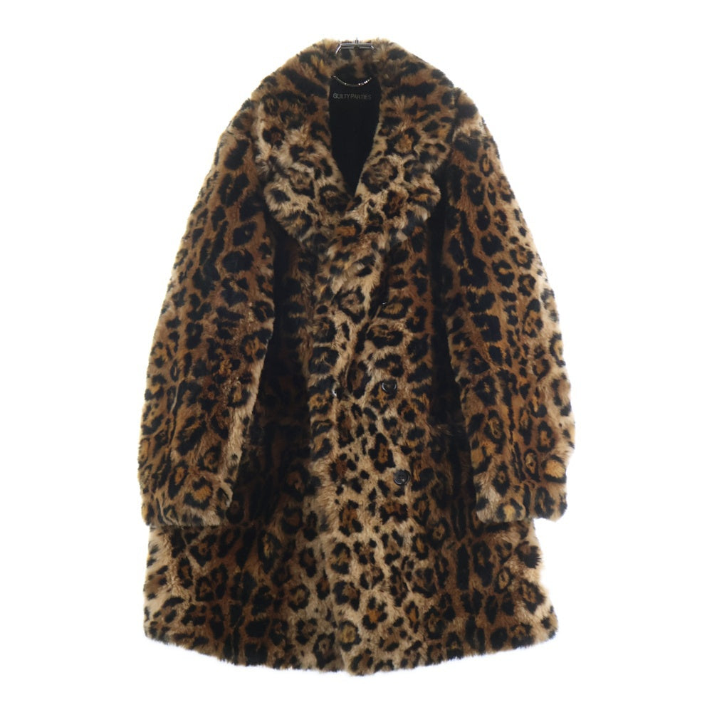 WACKO MARIA(ワコマリア) JAGUAR FUR COAT ジャガー ファー コート ブラウン