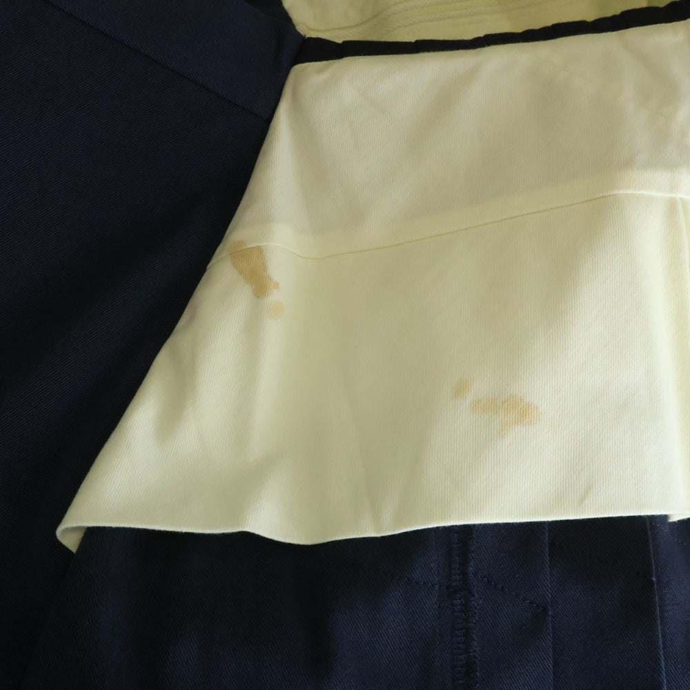 COMME des GARCONS HOMME PLUS(コムデギャルソンオムプリュス) Skirt Docking Short Pants スカートドッキング ショーツ ハーフパンツ ネイビー PO-P015