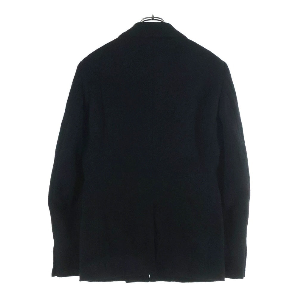 COMME des GARCONS HOMME PLUS(コムデギャルソンオムプリュス) 22AW レオパード ショールカラーテーラードジャケット ブラック PJ-J014