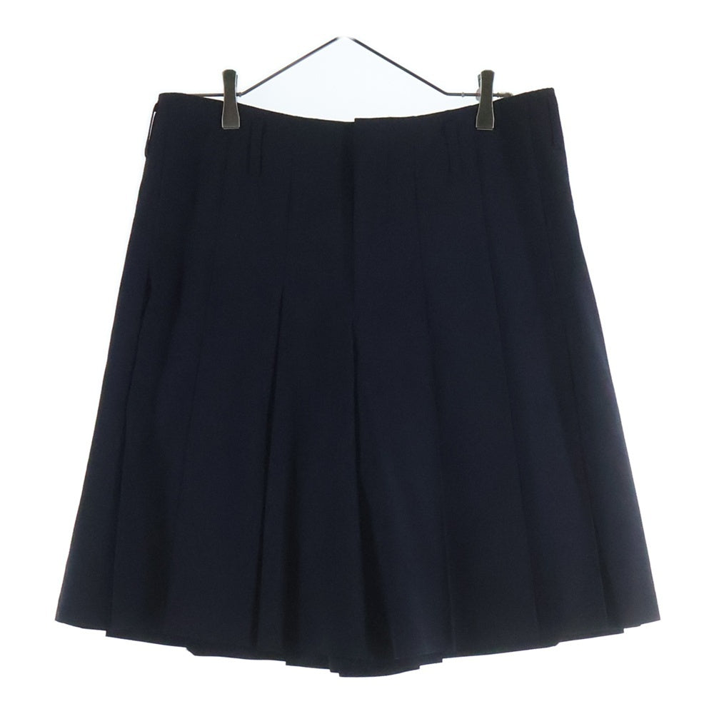 COMME des GARCONS HOMME PLUS(コムデギャルソンオムプリュス) 14SS Short Wide Pants ウールショーツ ハーフパンツ ネイビー PM-P005