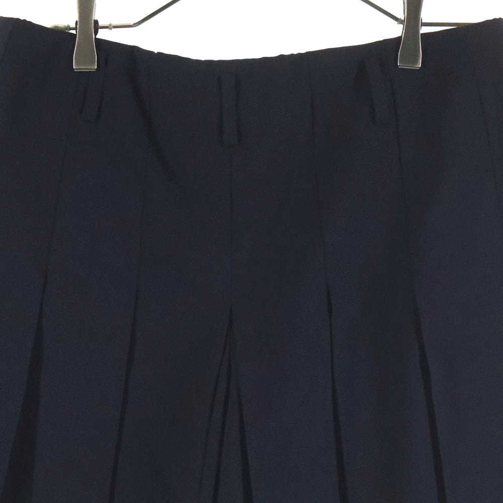 COMME des GARCONS HOMME PLUS(コムデギャルソンオムプリュス) 14SS Short Wide Pants ウールショーツ ハーフパンツ ネイビー PM-P005