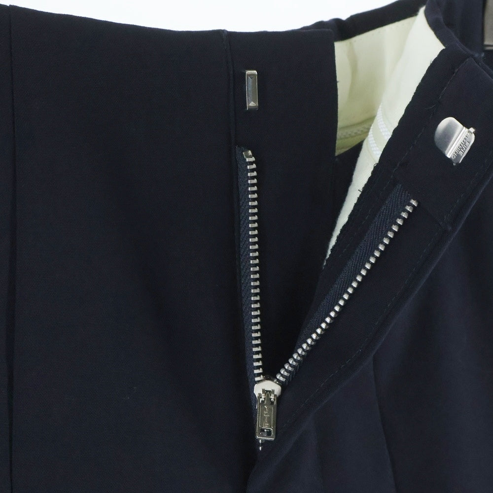 COMME des GARCONS HOMME PLUS(コムデギャルソンオムプリュス) 14SS Short Wide Pants ウールショーツ ハーフパンツ ネイビー PM-P005