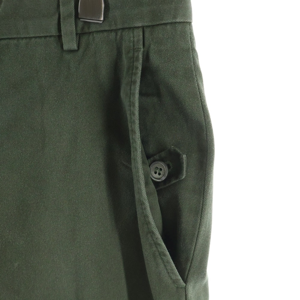 Yves Saint Laurent rive gauche(イヴサンローランリヴゴーシュ) Pants スラックスパンツ カーキ 972Y08