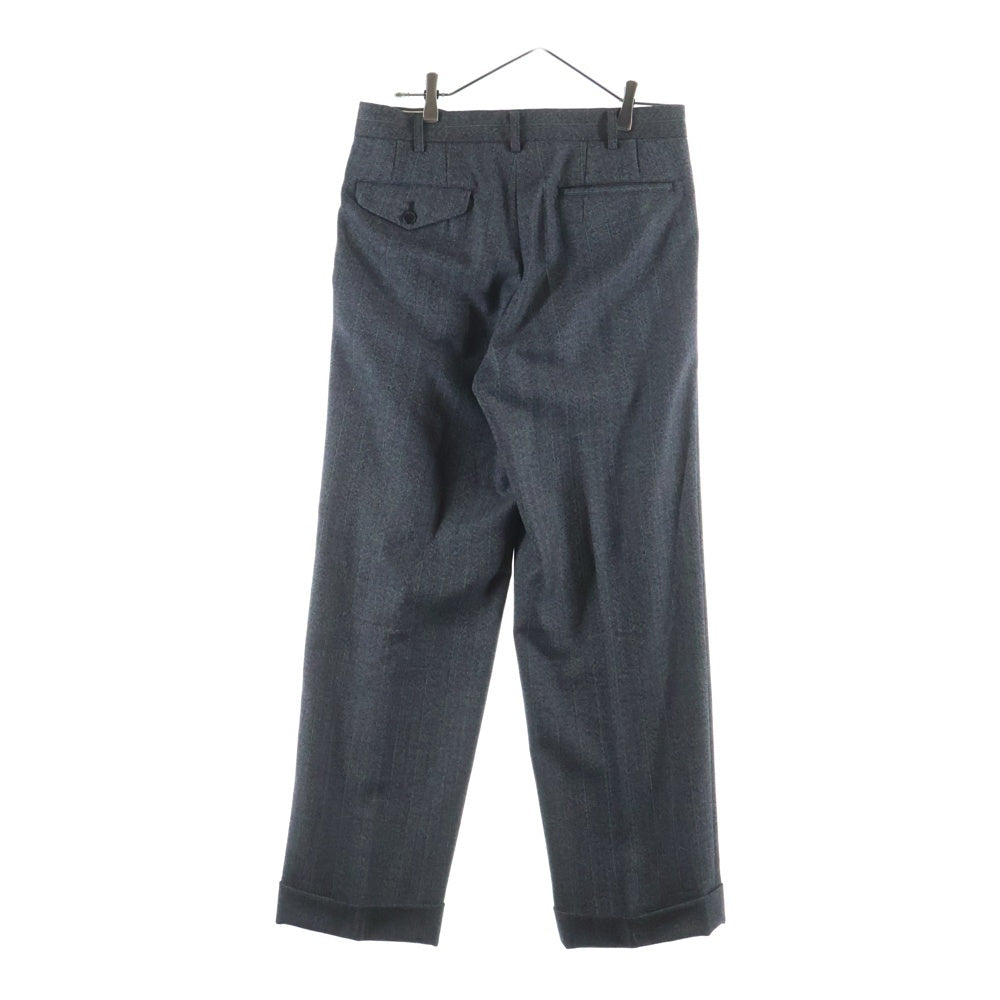 COMME des GARCONS HOMME DEUX(コムデギャルソン オムドゥ) ストライプ ウールスラックスパンツ グレー DP-P024