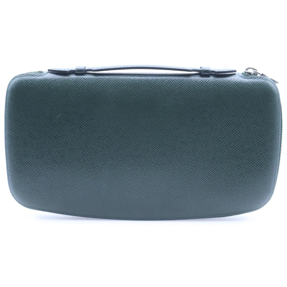 LOUIS VUITTON(ルイヴィトン) タイガ オーガナイザー アトール エピセア レザーウォレット 長財布 ポーチ グリーン M30654 レディース