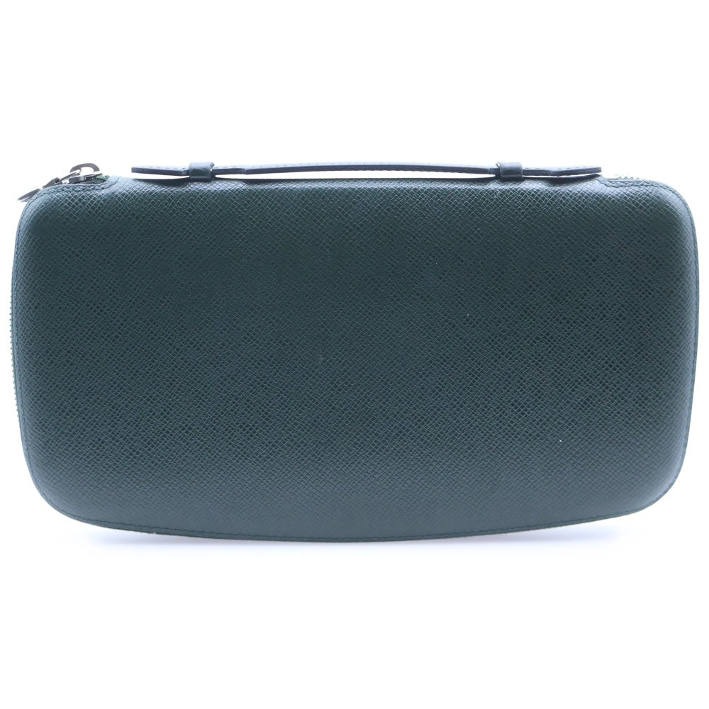 LOUIS VUITTON(ルイヴィトン) タイガ オーガナイザー アトール エピセア レザーウォレット 長財布 ポーチ グリーン M30654 レディース