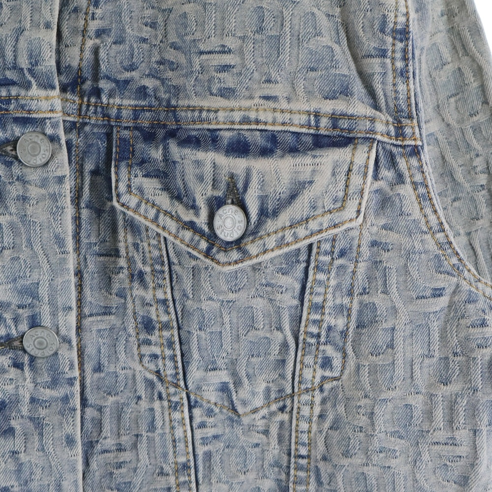 Acne Studios(アクネ ストゥディオズ) Denim Jacket 総柄 デニムジャケット インディゴ FN-WN-OUTW000862