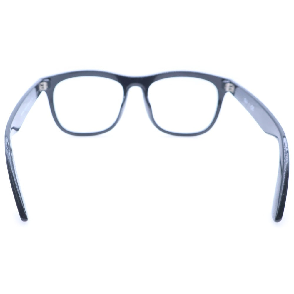 Ray Ban(レイバン) フレームロゴ ウェリントンクリアサングラス アイウェア 眼鏡 ブラック RB4260D