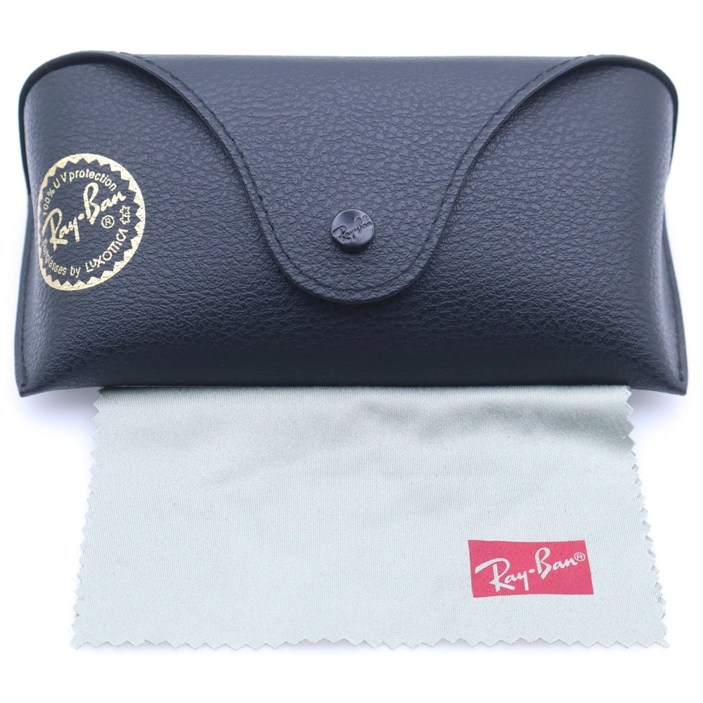 Ray Ban(レイバン) フレームロゴ ウェリントンクリアサングラス アイウェア 眼鏡 ブラック RB4260D
