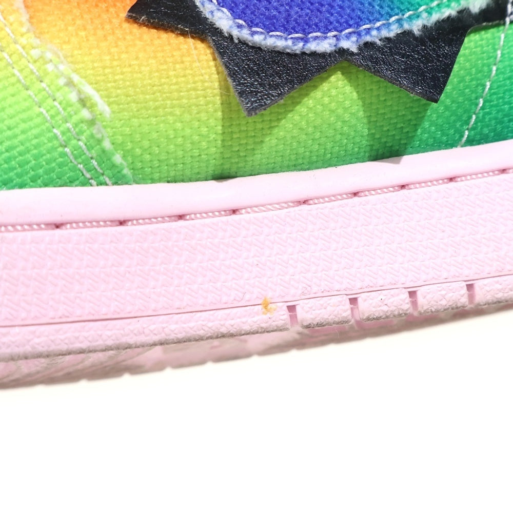 NIKE(ナイキ) ×J BALVIN NIKE AIR JORDAN 1 HIGH OG RAINBOW J バルビン エアジョーダン1 OG レインボー ハイカットスニーカー マルチ US9/27cm DC3481-900