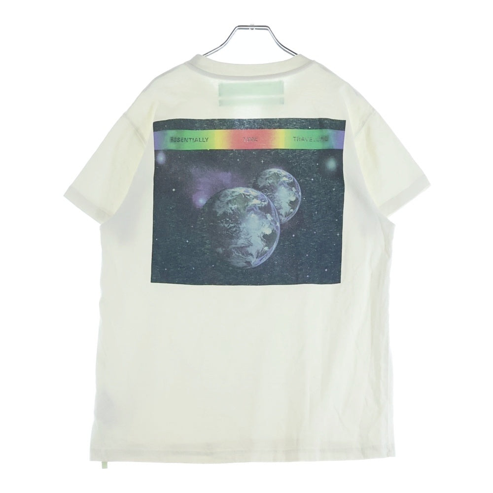 OFF-WHITE(オフホワイト) 18SS Artdad Space T-Shirt 半袖Tシャツ ホワイト OMAA015S18185138