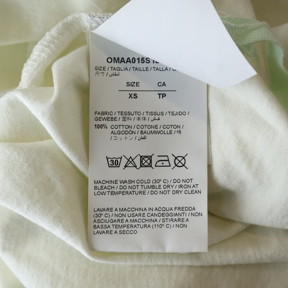 OFF-WHITE(オフホワイト) 18SS Artdad Space T-Shirt 半袖Tシャツ ホワイト OMAA015S18185138
