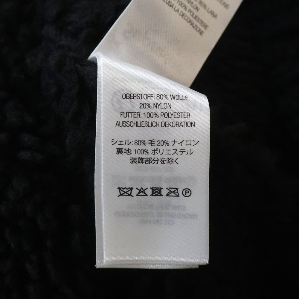 SUPREME(シュプリーム) 23AW Faux Shearling Lined Zip Up Hooded Sweater フォウシェアリング ラインジップアップ フーデッドセーター ジップアップパーカー ブラック