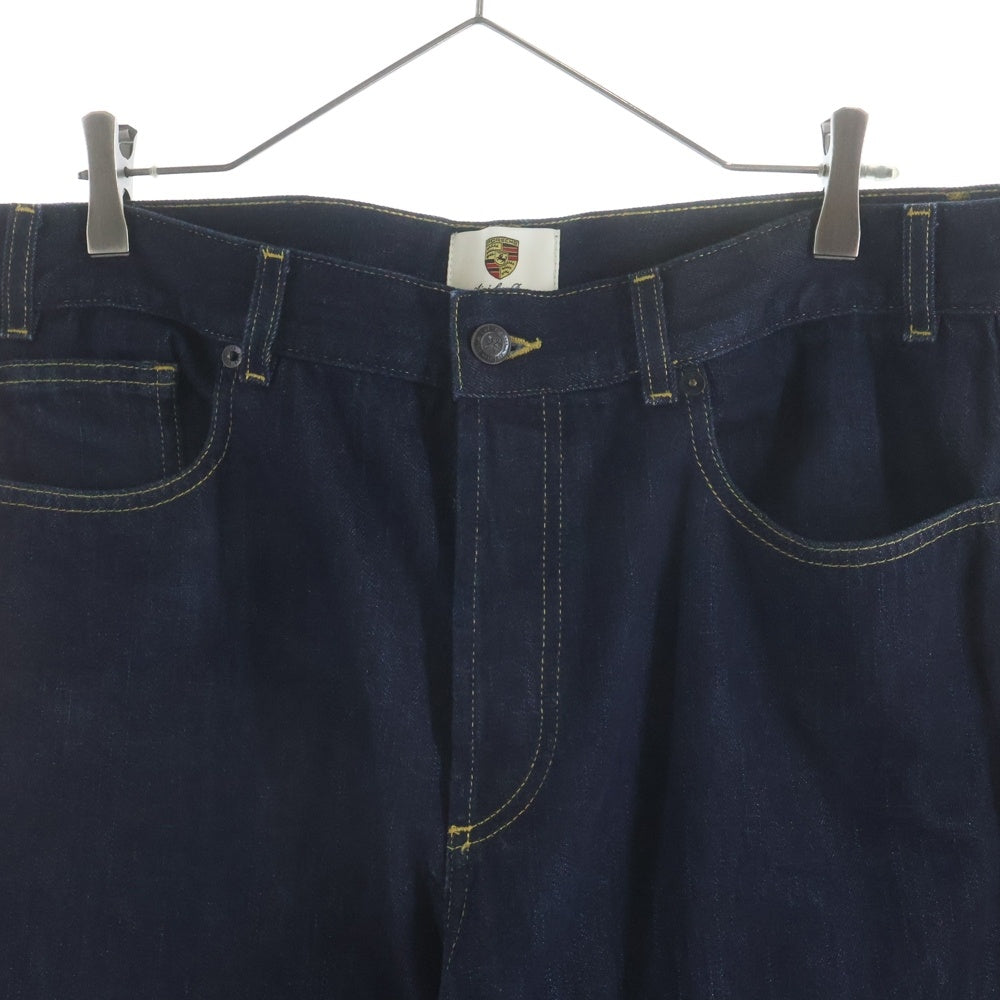 NO BRAND(ノーブランド) 24AW Porsche 993 Turbo Selvedge 5-Pocket Denim ポルシェ 5ポケット セルビッジデニムパンツ インディゴ FW24WP028