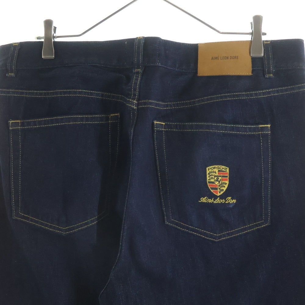 NO BRAND(ノーブランド) 24AW Porsche 993 Turbo Selvedge 5-Pocket Denim ポルシェ 5ポケット セルビッジデニムパンツ インディゴ FW24WP028