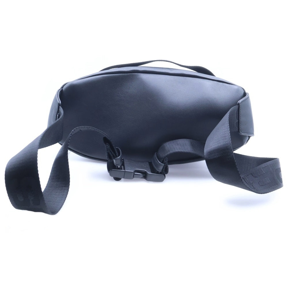 SUPREME(シュプリーム) 24AW LEATHER WAIST BAG レザーウエストバッグ ショルダーバッグ ブラック