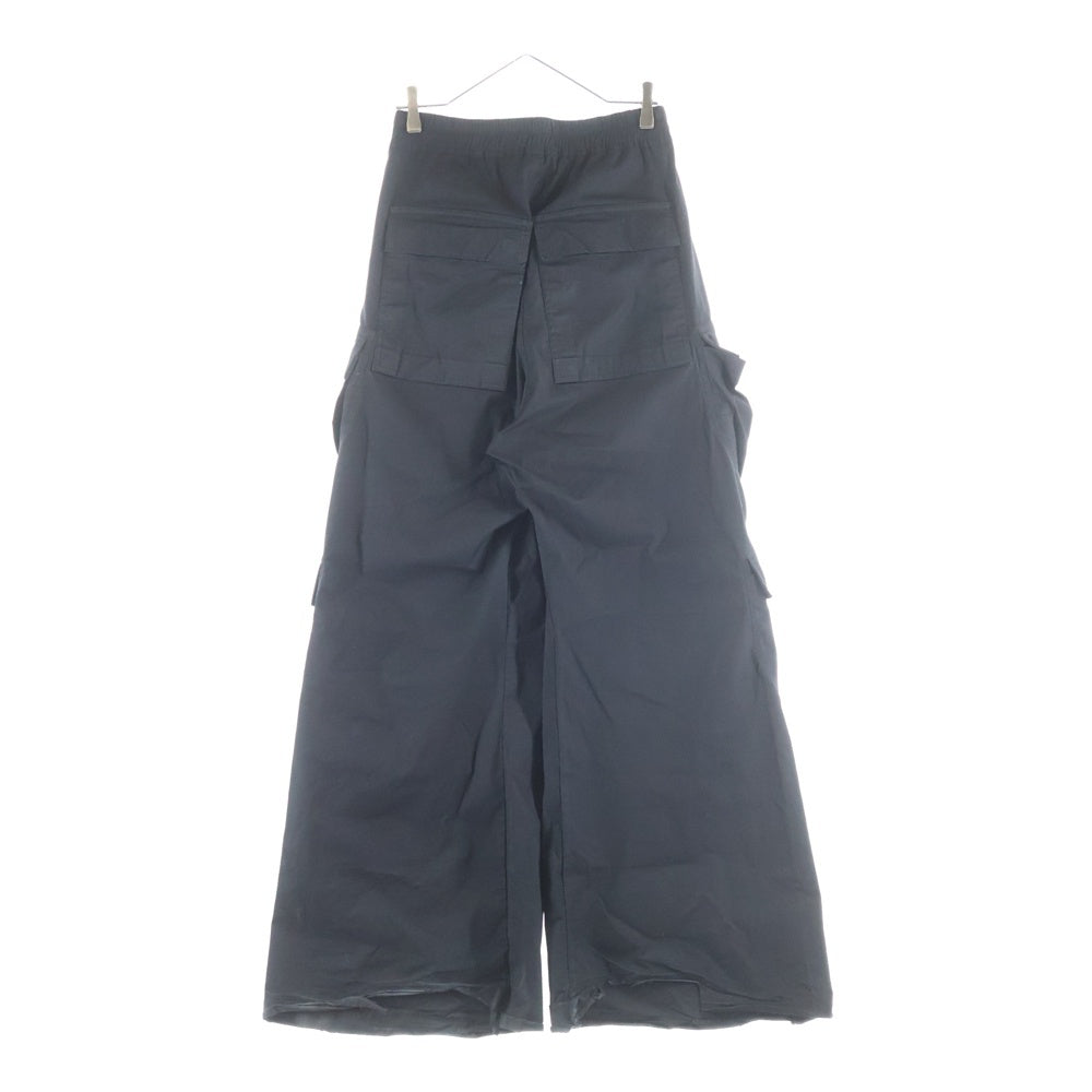 Rick Owens(リックオウエンス) 23SS CARGO BELAS カーゴベラ ドローストリングワイドカーゴパンツ ブラック RU01C4339-TE