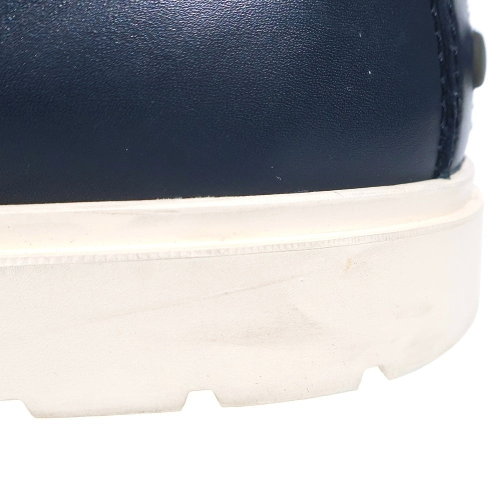 TOD'S(トッズ) LETHER LOAFER レザー ローファー ホワイト/ネイビー