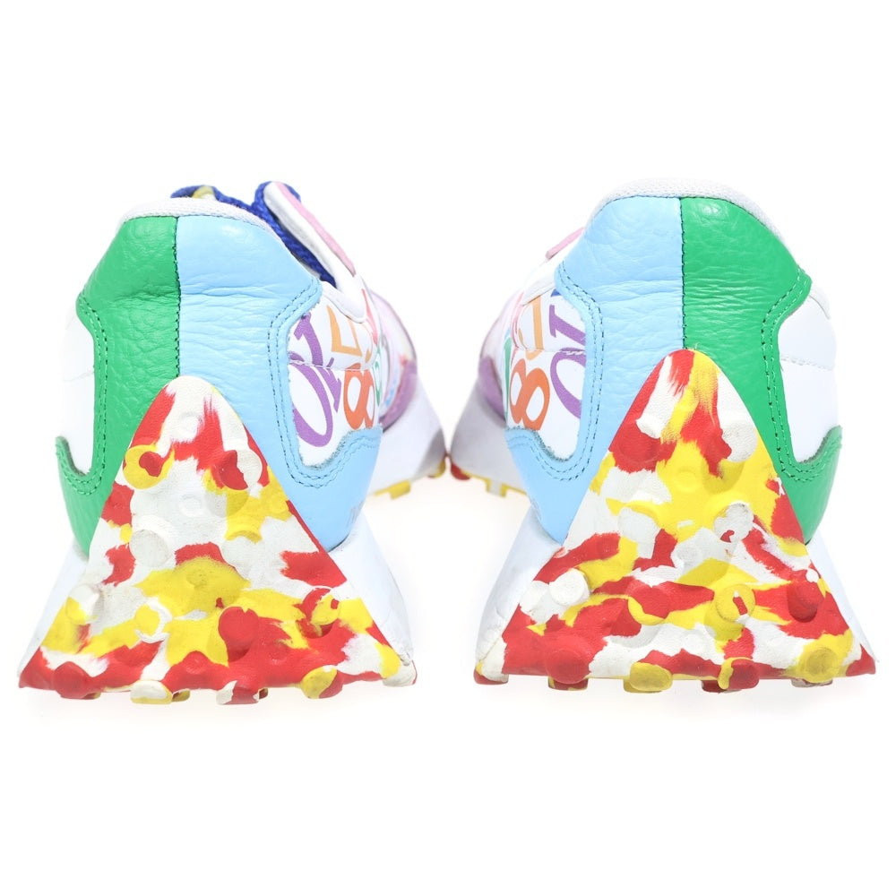 New Balance(ニューバランス) ×Frank Muller フランクミュラー レザー レースアップ ローカットスニーカー マルチカラー MS327FMB